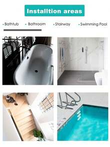 10pcs/20pcs Assorted Size Flower-Shaped Non-Slip Bath Tub Decor Stickers - Multicolor - View 12