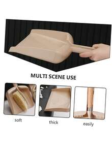 1 Set Portable Durable Mini Broom Dustpan Quick Clean Efficient Home Office Kitchen Car Balcony Patio Travel Outdoor Indoor Lightweight Strong Easy Storage Versatile Household Essential Fast Sweep Dust Dirt Collector Compact Space Saving - multicolor - View 3