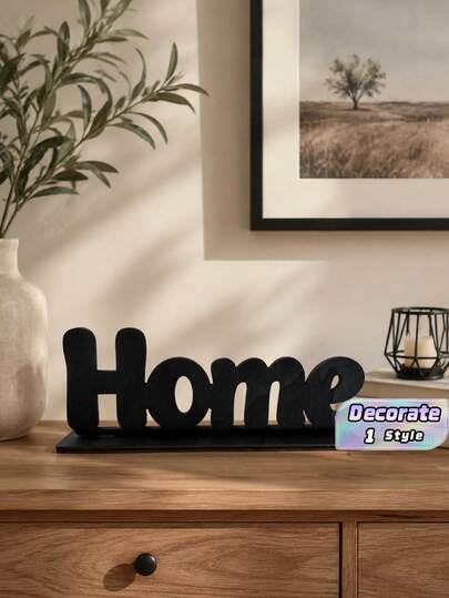 Wooden Inspiration Home Decor Farmhouse Tabletop Centerpiece For Living Room, Office Best Gifts Birthday Graduation