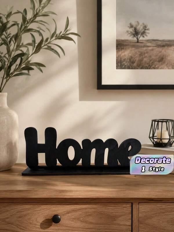 Wooden Inspiration Home Decor Farmhouse Tabletop Centerpiece For Living Room, Office Best Gifts Birthday Graduation