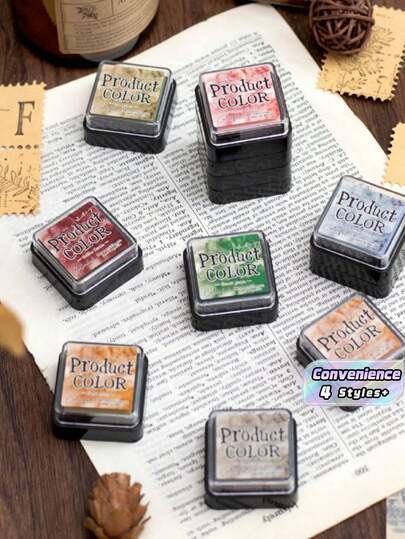 Mixed Color Stamp Inkpad, Back To School,School Supplies