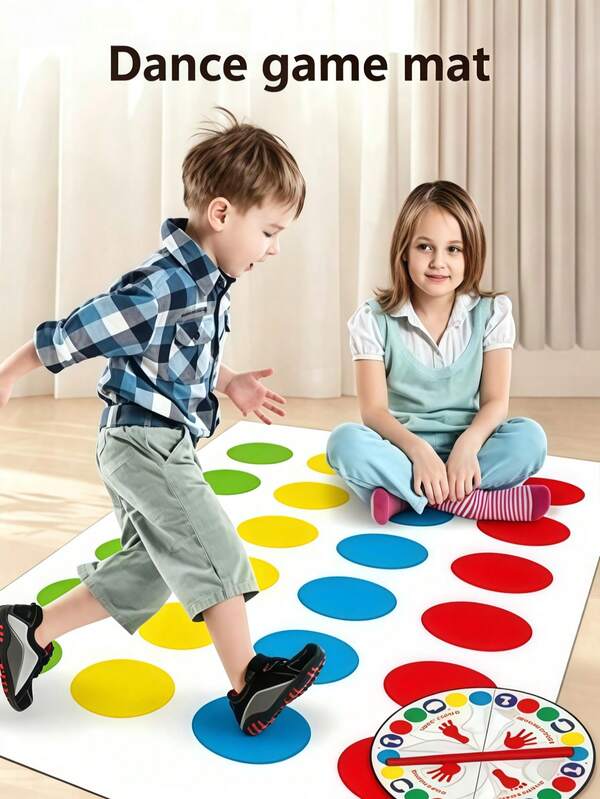 MINKOJA 1 Set Multi-Player Interactive Game Toy Set, Suitable For Party, Dance Mat, Kids Party, Educational Toys, Dance Party, Outdoor Children Games