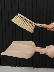 1 Set Portable Durable Mini Broom Dustpan Quick Clean Efficient Home Office Kitchen Car Balcony Patio Travel Outdoor Indoor Lightweight Strong Easy Storage Versatile Household Essential Fast Sweep Dust Dirt Collector Compact Space Saving - multicolor - View 5