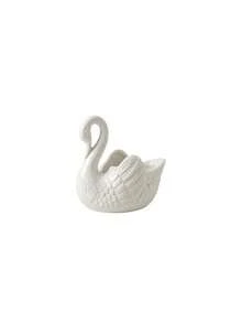 Zazumi Elegant Swan Ceramic Candle Holder - Handcrafted Porcelain Tealight & Wax Melt Burner, Romantic Table Centerpiece For Home Decor, Weddings, Dinners & Gift Giving - multicolor - View 13