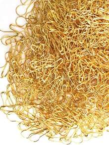 20/100/120/260Pcs Pin Clothing Tag Pins Bulb Pin Metal Gourd Pin Calabash Pin For Hand Sewing DIY Crafts Home Accessories - Gold - View 4
