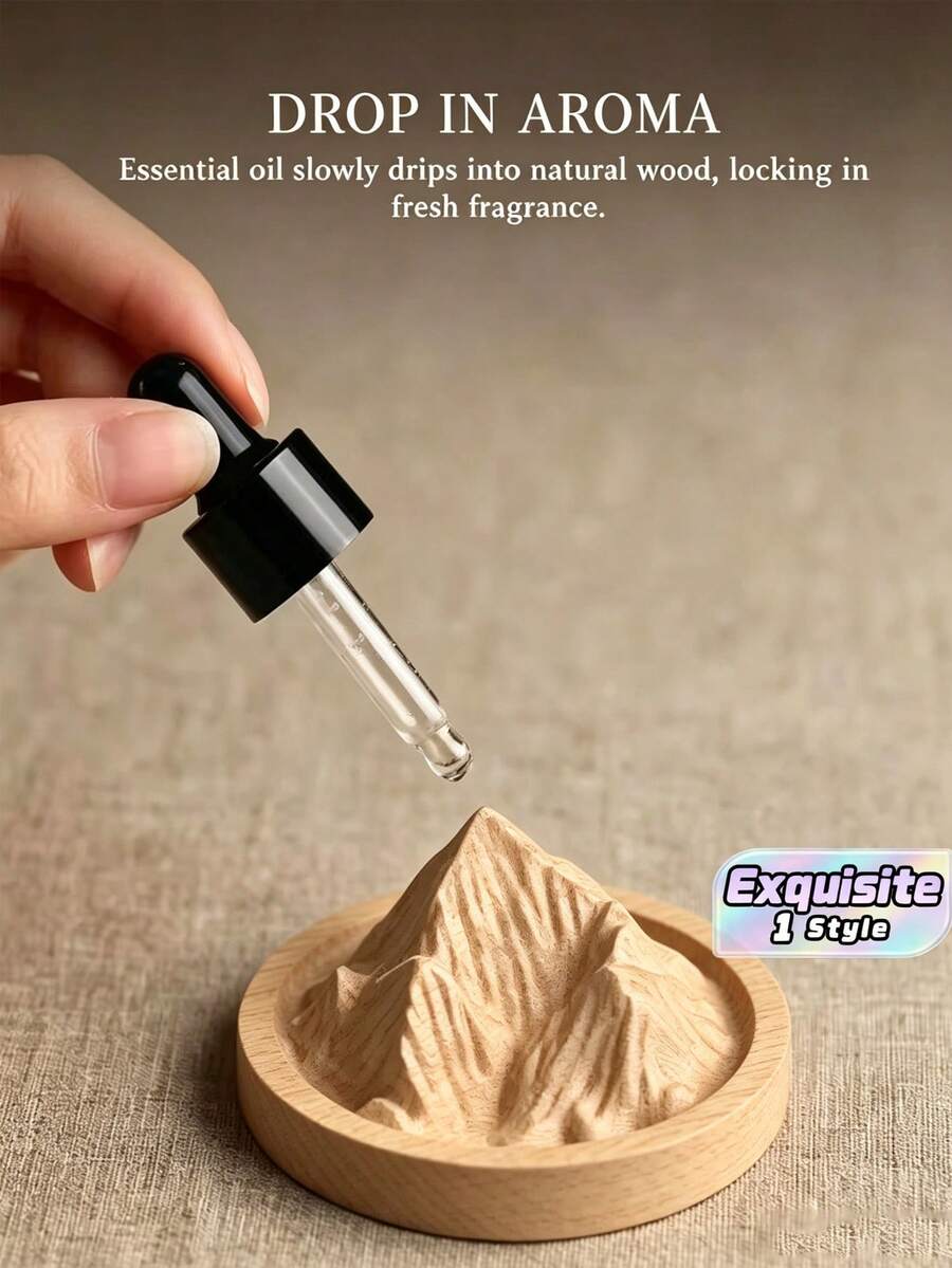Rizhao Jinshan Fragrance Wood Essential Oil Aromatherapy Fragrance Diffuser Home Indoor Fire Free Aromatherapy Diffuser Home Decoration Gift - multicolor - View 1