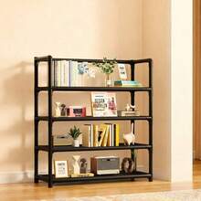 1pc 3-6 Tier Light-Duty Storage Rack, Easy To Assemble Freestanding Shelving Unit, Space-Saving Storage For Kitchen, Bathroom, Bedroom, And Balcony - View 3