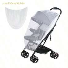 150cm Universal Fine Mesh Anti-Mosquito Net, Portable Insect Cover, Polyester Fiber, For Summer Use - Mosquito Net for Strollers - View 9