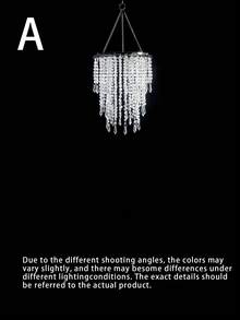 1 Acrylic Crystal Lampshade Suitable For Home Decoration - Multicolor - View 9