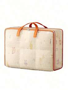 Piece Storage Bag For Various Items, Transparent Water-Resistant Pvc Material, Suitable For Seasonal Clothing Storage And Organization, Large Travel Bag, School Packing Bag, Dormitory Clothing Storage Bag - Multicolor - View 4