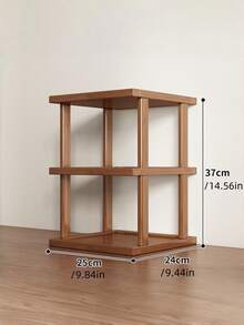 2/3/4 Layers Multi Tier Space Saving Easy Assembly No Tools Needed Sturdy Elegant Square Shoe Rack For Dorm Hallway Kitchen Entryway Closet Sneakers High Heels Stilettos Shoe Organizer Space Saver - Brown - View 3