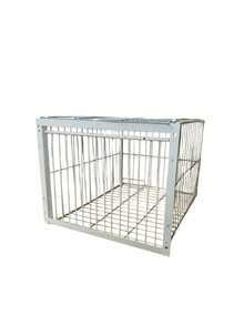 1pc Heavy Duty Alloy Pigeon Cage With Automatic Closing Door Locking System, Durable Iron Structure, Sturdy Rectangular Birdcage With Ventilation, Suitable For Pigeons, Parrots, Parrots - Outdoor/Indoor Use, Easy To Clean Design - 40*30*26 Two Imported - View 2