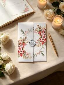 Wedding Invitation Floral Print - multicolor - View 2