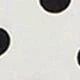 White polka dot