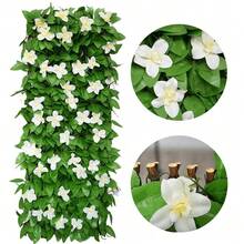 1pc Retractable Privacy Screen Fence, Suitable For Balcony, Patio, Outdoor, Artificial Privacy Screen Decor, Faux Ivy Fence Panel, Suitable For Outdoor Wall, Background Wall, Garden, Backyard, Home Decor - Multiple Styles - View 5