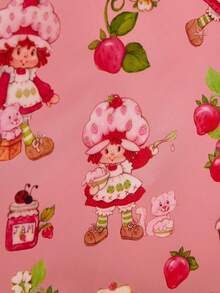 Strawberry Shortcake X POKOJA LAND 便攜旅行收納袋，迷你化妝品手拿包 - 彩色 - 查看 4