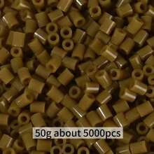 1PC 5000 Pcs Mini Fuse Beads 2.6mm Micro Iron Melting Perler Beads, DIY Craft Fusion Pegboard Beads For Pixel Art Earrings, Handmade Doll Pendants Ornaments Jewelry Making Educational Toys - Multicolor - View 9