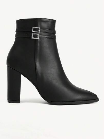 CUCCOO CHICEST Women's Side Zipper Design Casual Versatile Comfortable Ankle Boots For Daily Wear