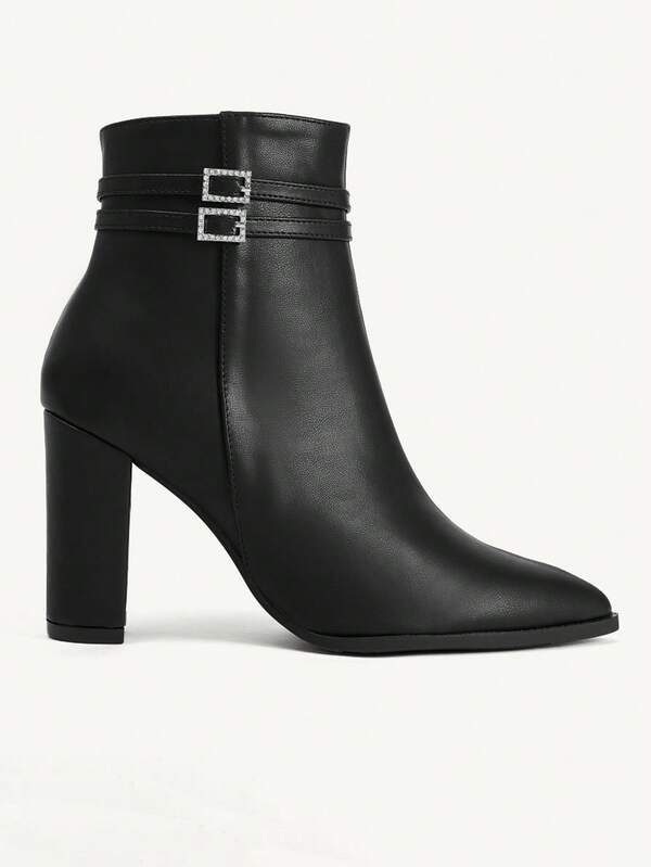 CUCCOO CHICEST Women's Side Zipper Design Casual Versatile Comfortable Ankle Boots For Daily Wear