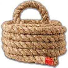 Natural Hemp Rope, Suitable For Handicrafts, Navigation, Railings, Hammocks, Tug Of War, And Handmade Decoration - Multicolor - View 4