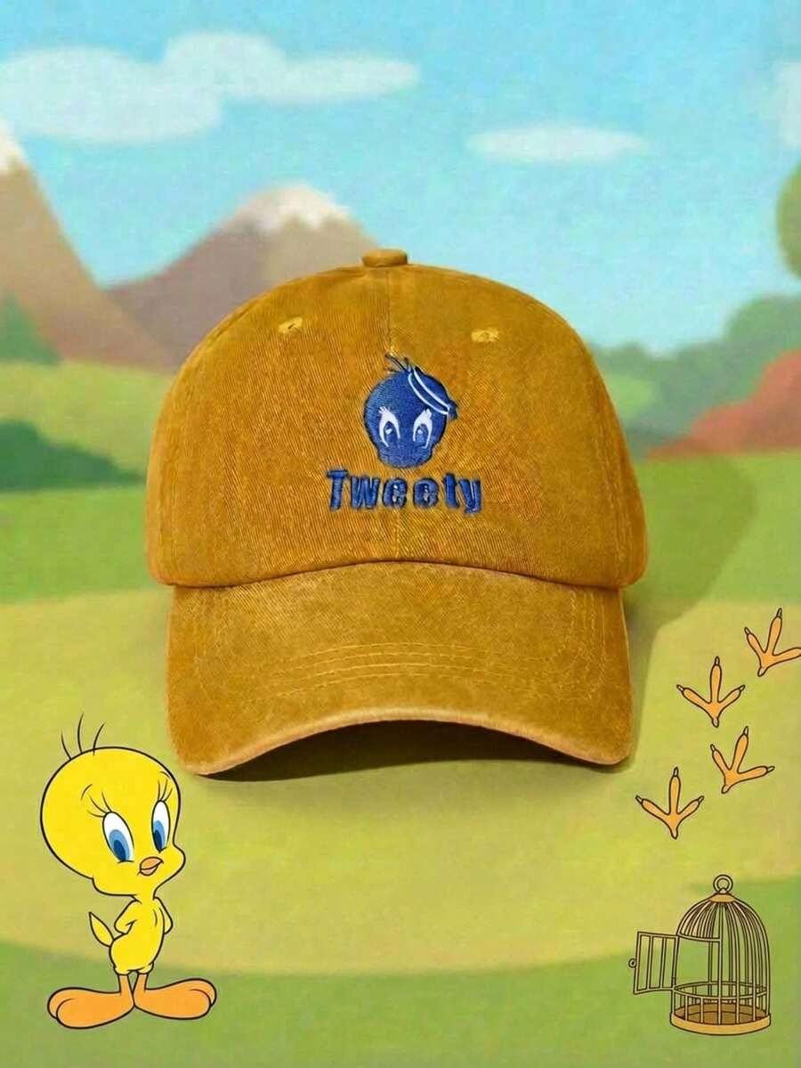 LOONEY TUNES X Joivida 1個時尚圖案派對帽,舒適全天佩戴,適合日常與戶外場合,生日、節日或週年慶送給家人朋友的必備禮物 - 彩色 - 查看 1
