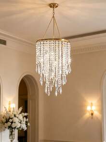 1 Acrylic Crystal Lampshade Suitable For Home Decoration - Multicolor - View 7