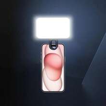 LED Fill Light Rechargeable Phone Selfie Light, Computer Video Conference Lighting, Portable Mini Light, Gifts, Lighting Fixtures, Lighting, LED, Night Light, LED Light, Fairy Light, Happy Birthday, Room Light, Room Decoration Supplies, Bedroom Decoration Party Supplies - Fill Light - View 4