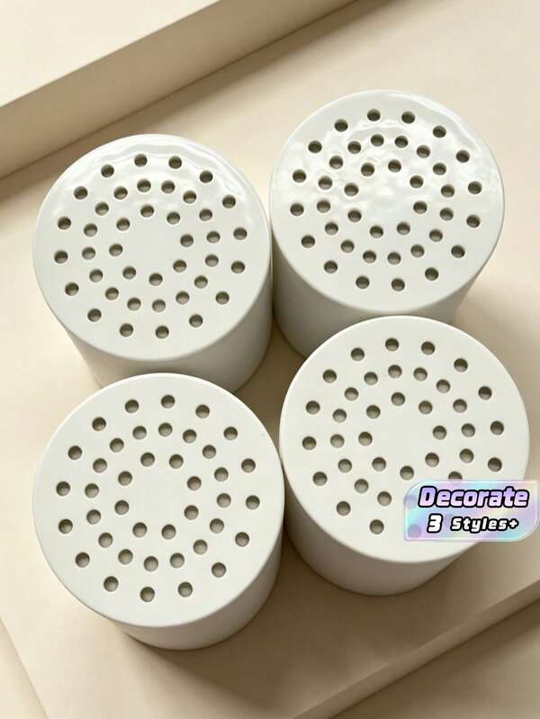 4 Pack 20-Stage Shower Filter Replacement Cartridge – Universal Hard Water Purifier, Removes Chlorine, Heavy Metals, Iron & Sediments, High Output Water Softener For Healthy Skin & Hair