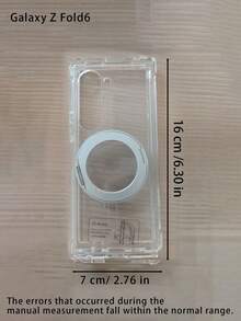 Compatible With Samsung Galaxy Z Fold 8 Ultra 7 6 5 4 Fold7, With Tempered Glass Screen Protector - Silver - View 12