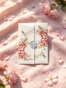 Wedding Invitation Floral Print - multicolor - View 6