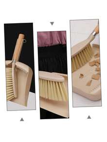 1 Set Portable Durable Mini Broom Dustpan Quick Clean Efficient Home Office Kitchen Car Balcony Patio Travel Outdoor Indoor Lightweight Strong Easy Storage Versatile Household Essential Fast Sweep Dust Dirt Collector Compact Space Saving - multicolor - View 7