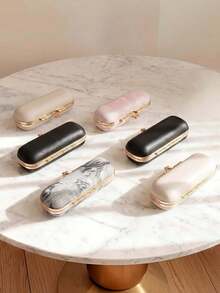 1PC Portable Mini Travel Jewelry Box Compact Earring Storage Case Small Velvet Organizer Pouch For Necklace Ring Bracelet Home Office Travel Carry On Gift - Multicolor - View 9