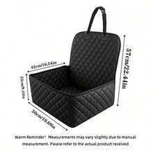 Easy-To-Clean Pet Car Seat Cover, Washable, Suitable For Dog Car Seat, Ensures Pet Travel. Adjustable Straps, Fits Most Vehicles, RVs And Outdoor Travel. An Ideal Gift For Pet Owners. Car Seat Cover, Essential Car Accessory For Pet Travel. - Multicolor - View 7