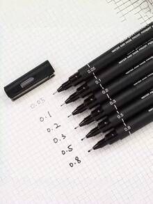 Fineliner Pens Water And Fade Proof - Black - View 5