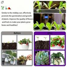 Full‑Spectrum LED Plant Grow Light, USB Powered Indoor Plants Supplement Lamp, 3‑Mode Timing, 3‑Level Adjustable Brightness, Sunlike Grow Lamp For Seedlings, Small Potted Plants, Succulents & Houseplants - Grow Light - View 4