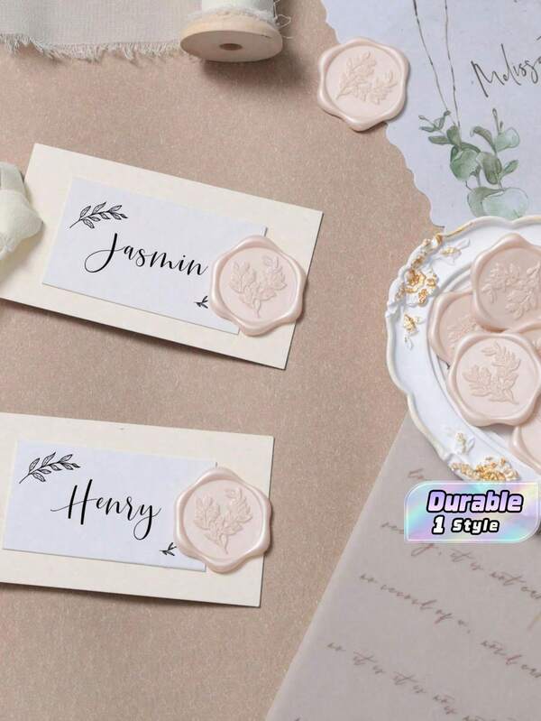 100 Wax Seal Stickers – Self-Adhesive Envelope Seals; Perfect For Wedding Invitations, Envelopes, Gift Wrapping, And Christmas.