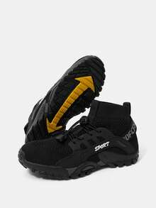 Vate Women's Fashionable Versatile Outdoor Sports Casual Shoes For Christmas - Black - View 10