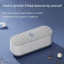 Ultrasonic Cleaner With High‑Frequency Vibration, For Cleaning Jewelry, Glasses, Watches, Rings, Dentures And More. - Multicolor - View 5
