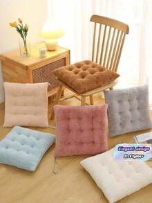 1 buah Bantal Empuk, Bantal Dekoratif Berbentuk Persegi dengan Motif Geometris Modern untuk Rumah, Hadiah Ulang Tahun, dan Wisuda - MultiWarna - View 2