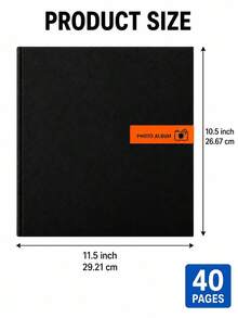 Large Self-Adhesive Photo Album 11.Inx10.5in Scrapbook, Gift For Mom, Family And Wedding. - Multicolor - View 13