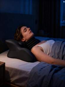 1 Ergonomic Wedge-Shaped Prone Pillow, With Multi Position Memory Foam Support Pad For Relieving Pressure On The Spine, Neck, And Back, Equipped With A Detachable And Washable Outer Cover And Anti Slip Bottom - 1PC - View 8