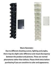 2/4pcs Portable Adhesive Hat Display Rack, Wall-Mounted Baseball Cap Holder, Holds Up To 10 Hats, Easy Installation, Suitable For Doors, Wardrobes, Practical Hooks - Multicolor - View 9
