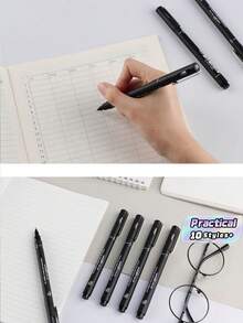 Fineliner Pens Water And Fade Proof - Black - View 1