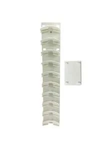 2/4pcs Portable Adhesive Hat Display Rack, Wall-Mounted Baseball Cap Holder, Holds Up To 10 Hats, Easy Installation, Suitable For Doors, Wardrobes, Practical Hooks - Multicolor - View 8