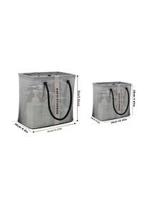 1PC Foldable Mesh Shower Caddy – Waterproof, Quick-Drying, Lightweight, Portable Multi-Purpose Organizer Basket. Ideal For College Graduation, Gym, Camping, Travel, Summer School, Bathroom, And Makeup Accessories. - mesh - View 10