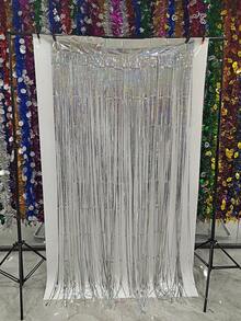 亮面金絲流蘇裝飾彩帶，派對背景裝飾、婚禮與生日場景佈置用品 - 多色 - 查看 12