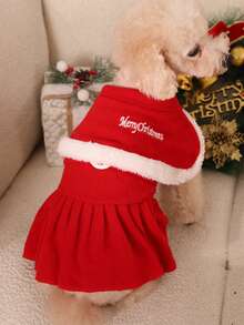 PETSIN Pet Bells, Christmas Dresses, Festive Dog Dresses - Red - View 8