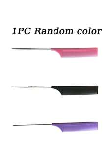 4-Piece Professional Hairdressing Tool Set, Including Spray Bottle, Pointed Comb, Eyebrow Brush, Volumizing Comb For Daily Hair Cleaning And Brushing, Wet And Dry Curling Comb, Parting Brush, Coarse And Fine Hair Care - Multicolor - View 5