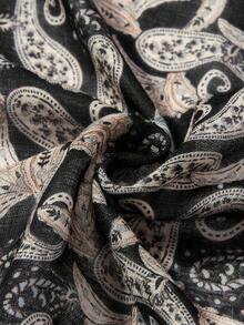 Maija 高級裝飾性腰巾 - 黑色 - 查看 2