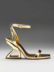 SHUZIA Women Platforms & Wedge Sandals - Gold - View 1